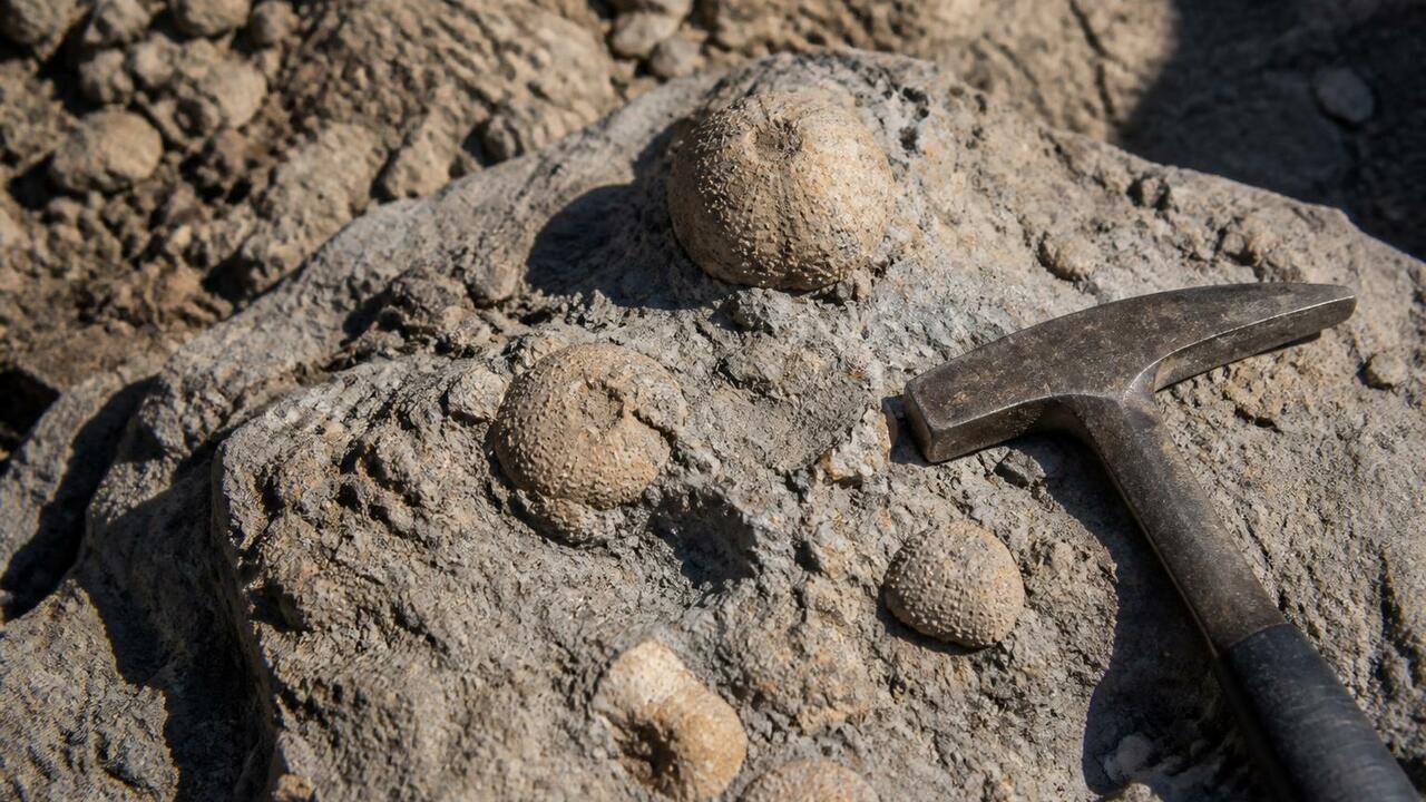 Краеведы из Одинцова нашли в Подмосковье древних морских ежей Краеведы из Одинцова нашли в подмосковном карье...