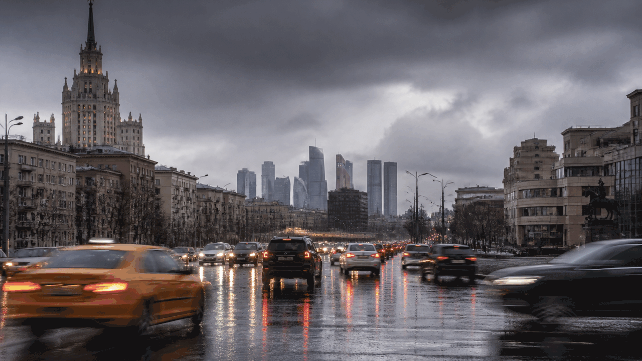МЧС предупреждает о дожде и грозе в Москве 22 с...