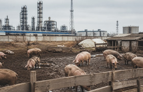 Суд обязал астраханца убрать свиней с промышлен...